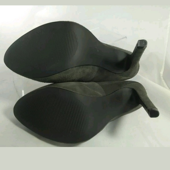 SOLD: Kelsi Dagger Gray Suede Platform Stiletto - Picture 5 of 7